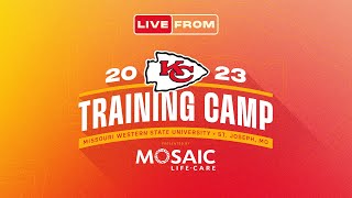 LIVE from 2023 Chiefs Training Camp 7/29 | Kansas City Chiefs
