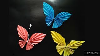 Awesome Paper Butterfly - Cute & Easy Butterfly DIY for Beginners - Paper BUTTERFLIES (Very Easy)