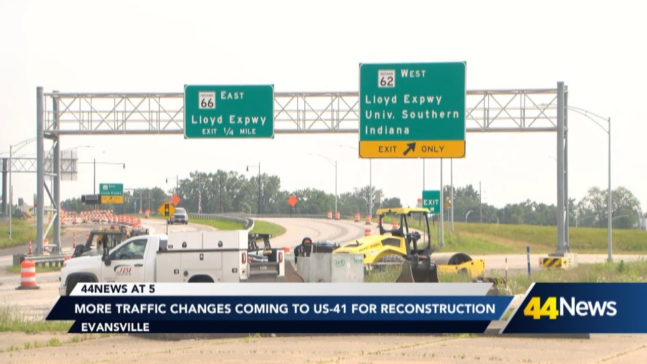 U.S. 41 pavement replacement project continues in Vanderburgh County