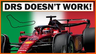 DRS is pretty much useless at Monza... here's why