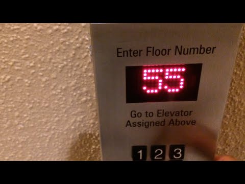 (2/3 Special Series) -Schindler Miconic 10 Elevators @ Marriott Marquis, Times Square, New York, NYC