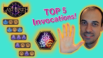 Top5 Runic Invocations for Runemaster Last Epoch 0.92!