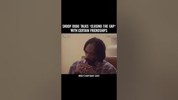 Snoop Dogg explains the meaning of “Closing The Gap”