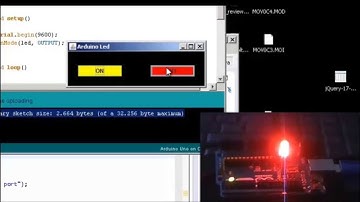 Arduino Java Led Blinking rxtx library