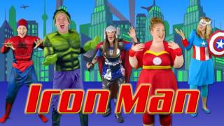 Superheroes Finger Family Song   Superman, Batman, Spiderman, Hulk & more!