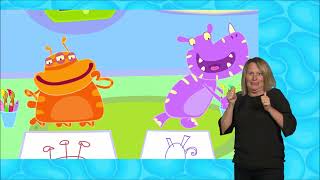 Cbeebies  Sign Zone School Of Roars S01 Episode 2 bestest Friends