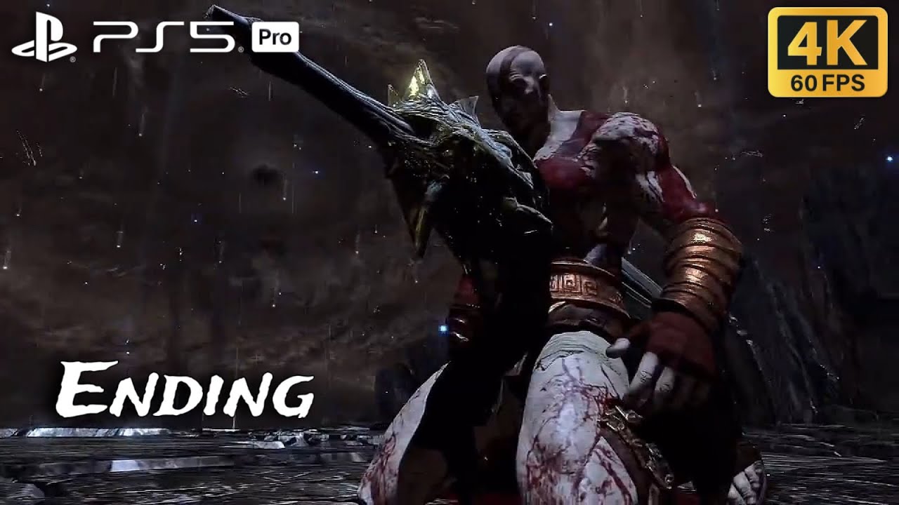 God of War III Remastered Ending Gameplay [4K HDR 60FPS PS5 Pro] - No ...