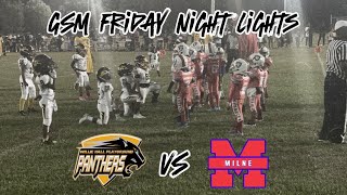 Willie Hall Panthers🖤💛x Milne Raiders ❤️💙 5/6u Highlights #GSM #nola #neworleans #football