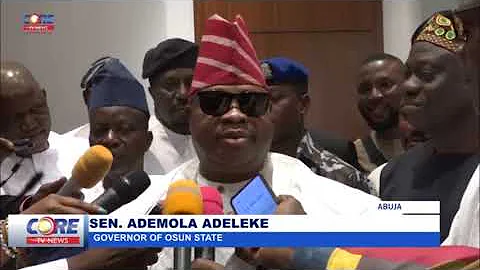 STATE DEVELOPMENT: OSUN GOVERNOR HAILS BUHARI FOR SIGNING ELECTORAL ACT, SEEKS FG SUPPORT...!