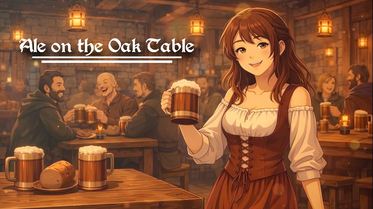 Ale on the Oak Table | Medieval Tavern Music Ambiance