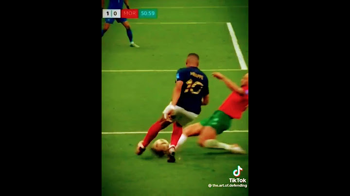 Amrabat's Tackle vs Mbappe #shorts #football #mbappe #amrabat #morroco #worldcup #defence #france
