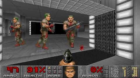 Doom Countdown To Extinction (2014) MAP01: "Contact" UV Max Speedrun 0:25 100% Kills 100% Secrets