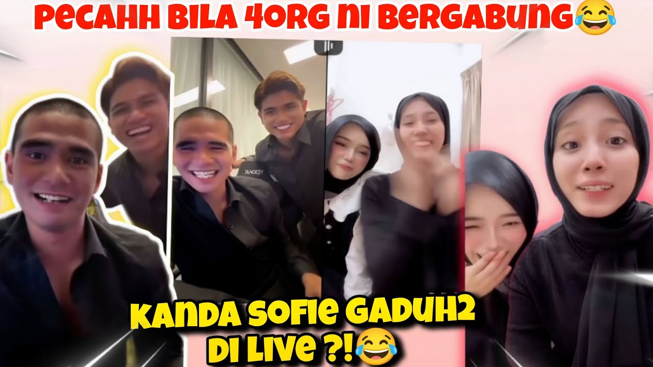 Pecahh Kanda Syahmie Sofie Syer Bergabung !! Kanda Sofie Gaduh2 Di Llve ?!