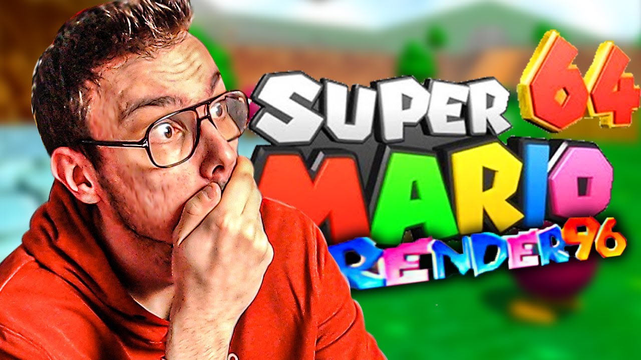 SUPER MARIO 64 HD  RENDER96 est INCROYABLE  169   60 FPS   RAY TRACING