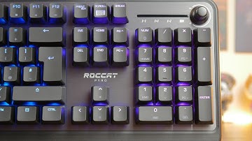 Roccat Pyro ASMR unboxing - no talking, but with keysounds and more