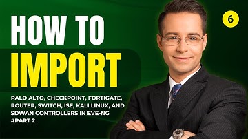 Importing PaloAlto, Checkpoint, Fortigate, Router, Switch, ISE, Kali Linux .. Controllers in EVE-NG