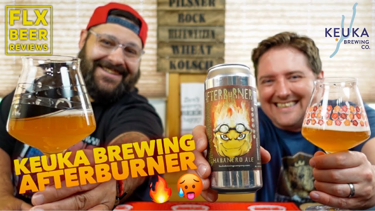 Keuka Brewing Co. | Afterburner (Habanero Blonde Ale) | Beer Review 