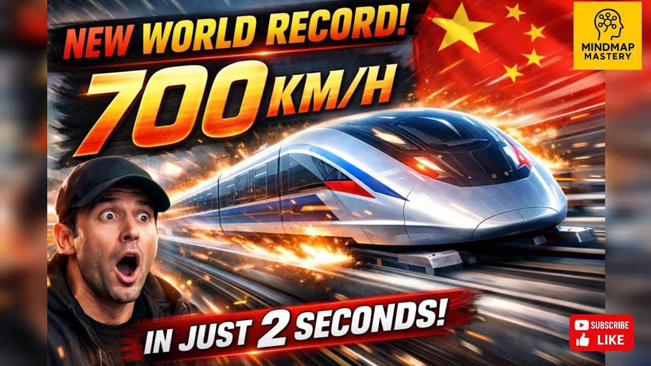 Chinese Train Breaks World Record, Hits 700 Kmph In Just Two Seconds.