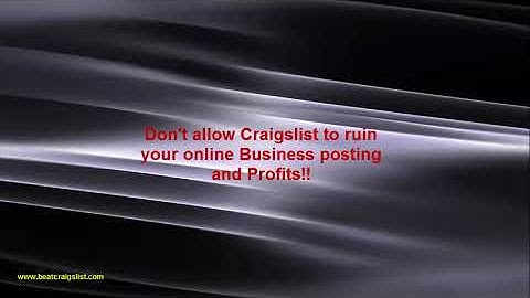 Beat Craigslist Payment System