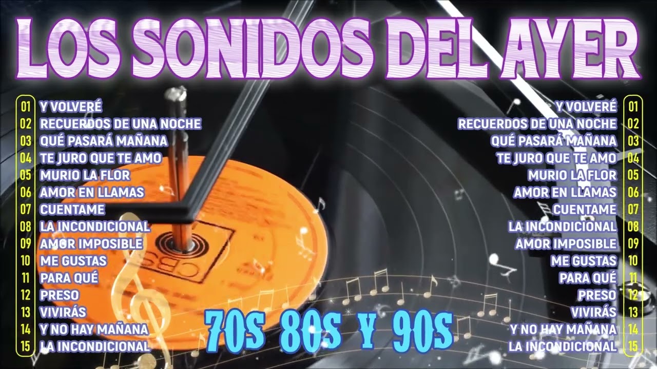LAS 100 CANCIONES ROMANTICAS INMORTALES 70´s 80´s ~ Viejitas Pero Bonitas Romanticas En Español
