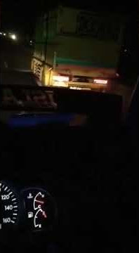 Story WA Nyetir Truk Malam Hari Santai#shorts