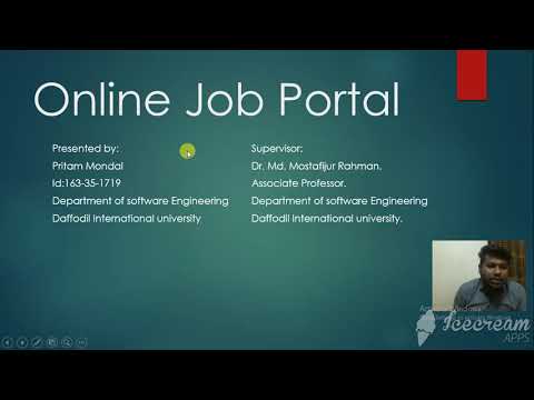 video presentation online job portal 163-35-1719.