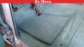 Easy Way  to make A Classic car Floor Mats. Auto Upholstery