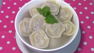 Пельмени домашние по - корейски .  Идеальный рецепт теста и фарша. Korean dumplings.