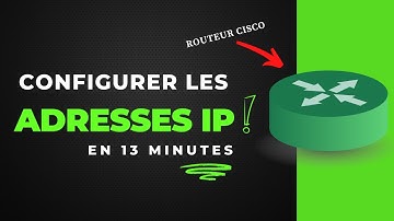 Configurer SIMPLEMENT les adresses ip d