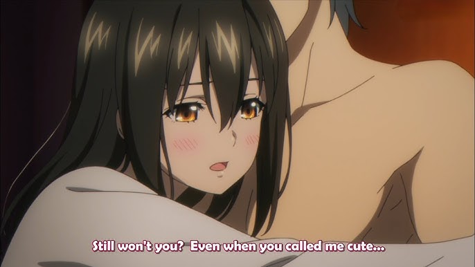 Asagi confesses her love to kojo, strike the blood S5 ep.2