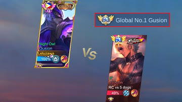 LETUZAWA vs FORMER GLOBAL GUSION 🔥(1v1) | WHO WIN!?