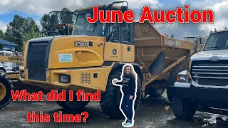 HEAVY EQUIPMENT AUCTION!! Can I talk Bobby into letting me bid on some items this time?