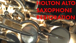 1925 Holton Alto Saxophone Overhaul Part 3