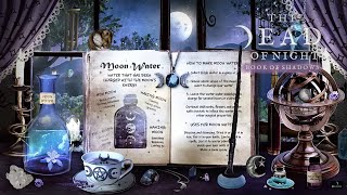 Moon Magic Ambience ✨ | An Evening of Lunar Spells & Rituals | The Dead of Night Book of Shadows