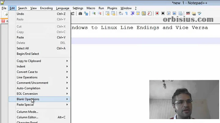How to Convert Windows to Linux Line Endings and Vice Versa