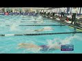 Annika Parkhe Touches Wall First in Women's 100 Butterfly | 2023 Speedo Winter Juniors West