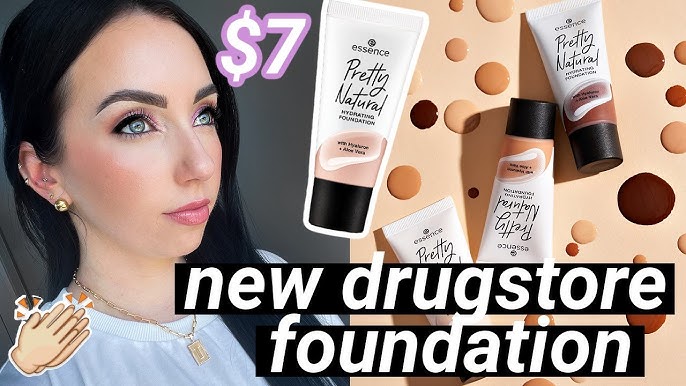 NEW essence Pretty Natural Foundation Review + Wear Test! - YouTube