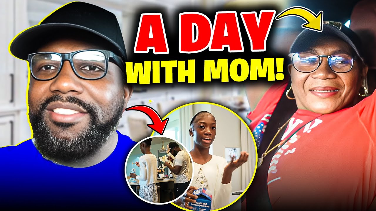 День с мамой после приготовления еды с дочерью