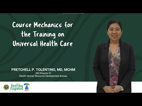 Training Course on Universal Health Care: Mechanics