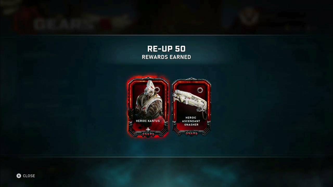Gears 5 ReUp 50 Rewards YouTube