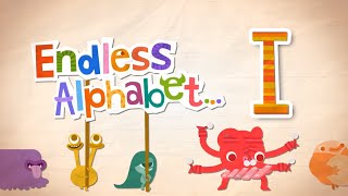Endless Alphabet A to Z - Letter I - INVENTION, INVISIBLE, ITCHY | Originator Games