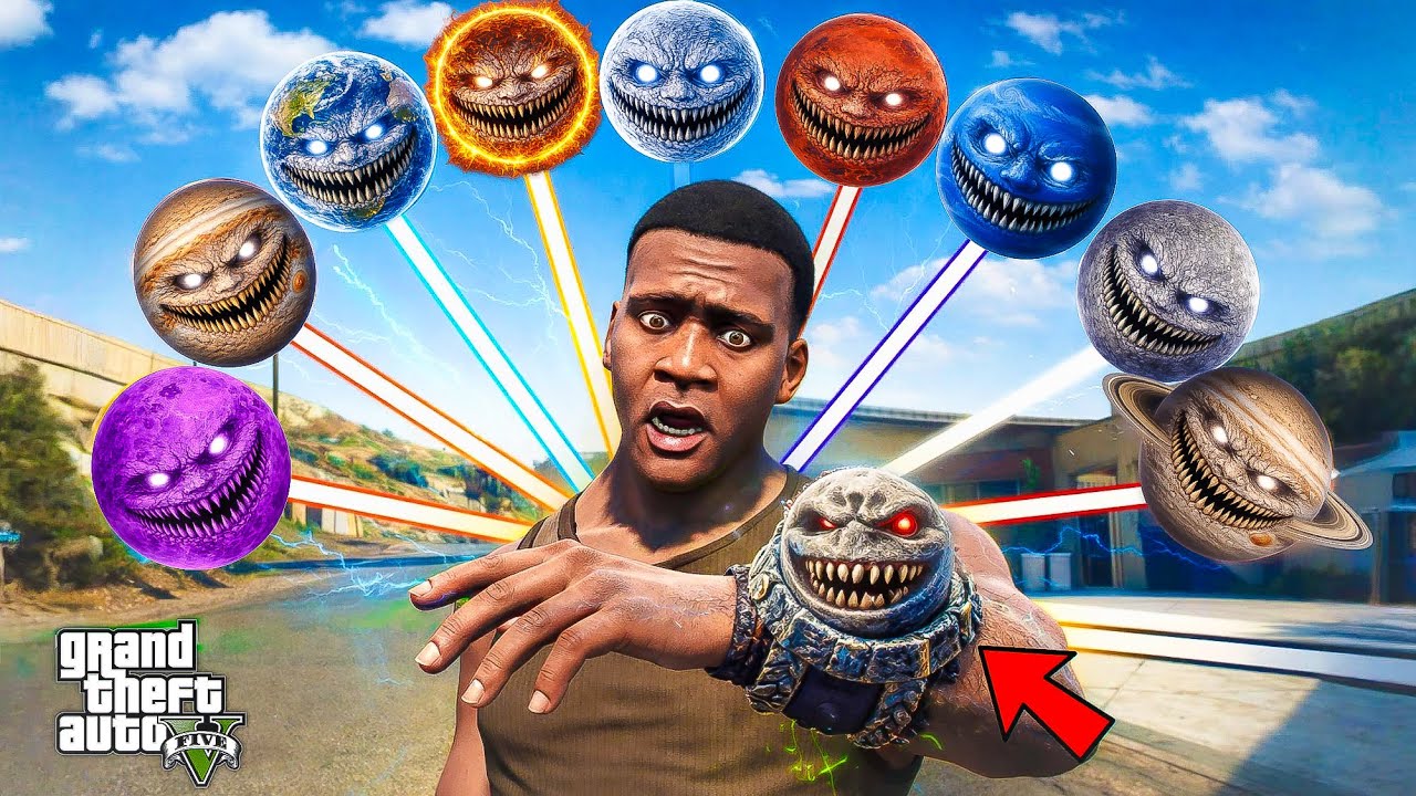 Franklin Found Rarest Moon Watch 😱 | Got All Planet Super Powers 💥 | GTA 5 Telugu