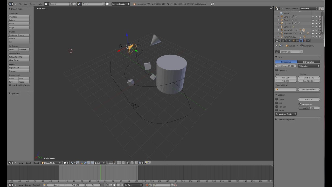 Animationen mit Blender V2.6 - YouTube