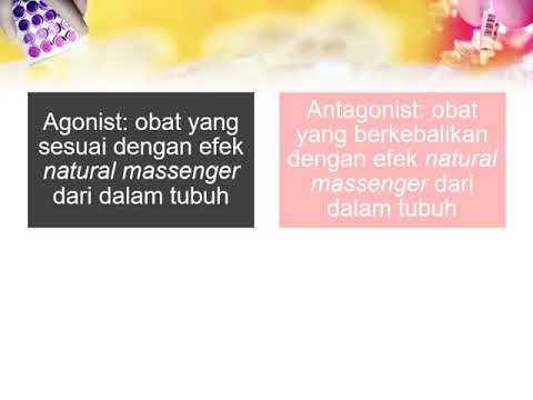 Video: Perbedaan Antara Obat Agonis Dan Antagonis