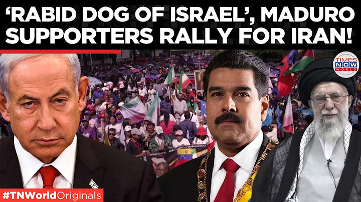 Venezuela Joins Iran’s War Cry As Mass Rally Slams Israel, Ambassador Vows Revenge | Times Now World