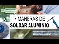 7 maneras de soldar aluminio. (1) Primera parte. Electrodo (MMA), MIG, MIG PULSADO, TIG AC