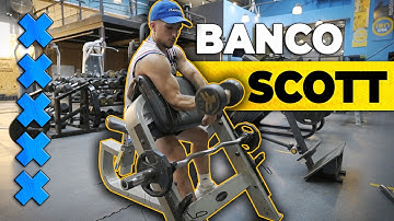 BANCO SCOTT | CURL PREDICADOR