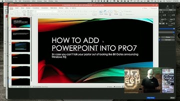 ProPresenter 7 Tutorial: How to import PowerPoint into Pro7