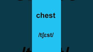 How to pronounce chest in American English americanpronounce pronouncecorrectly americanenglish