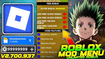 Roblox Mod Menu APK V2.700.937 Unlimited Robux | Roblox Mod Menu Unlimited Robux | Roblox Mods Apk